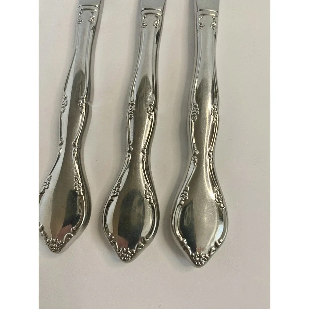 Sears Roebuck Tradition USA LAKEWOOD Set Of 3 Steak Knives (Oneida Pattern)